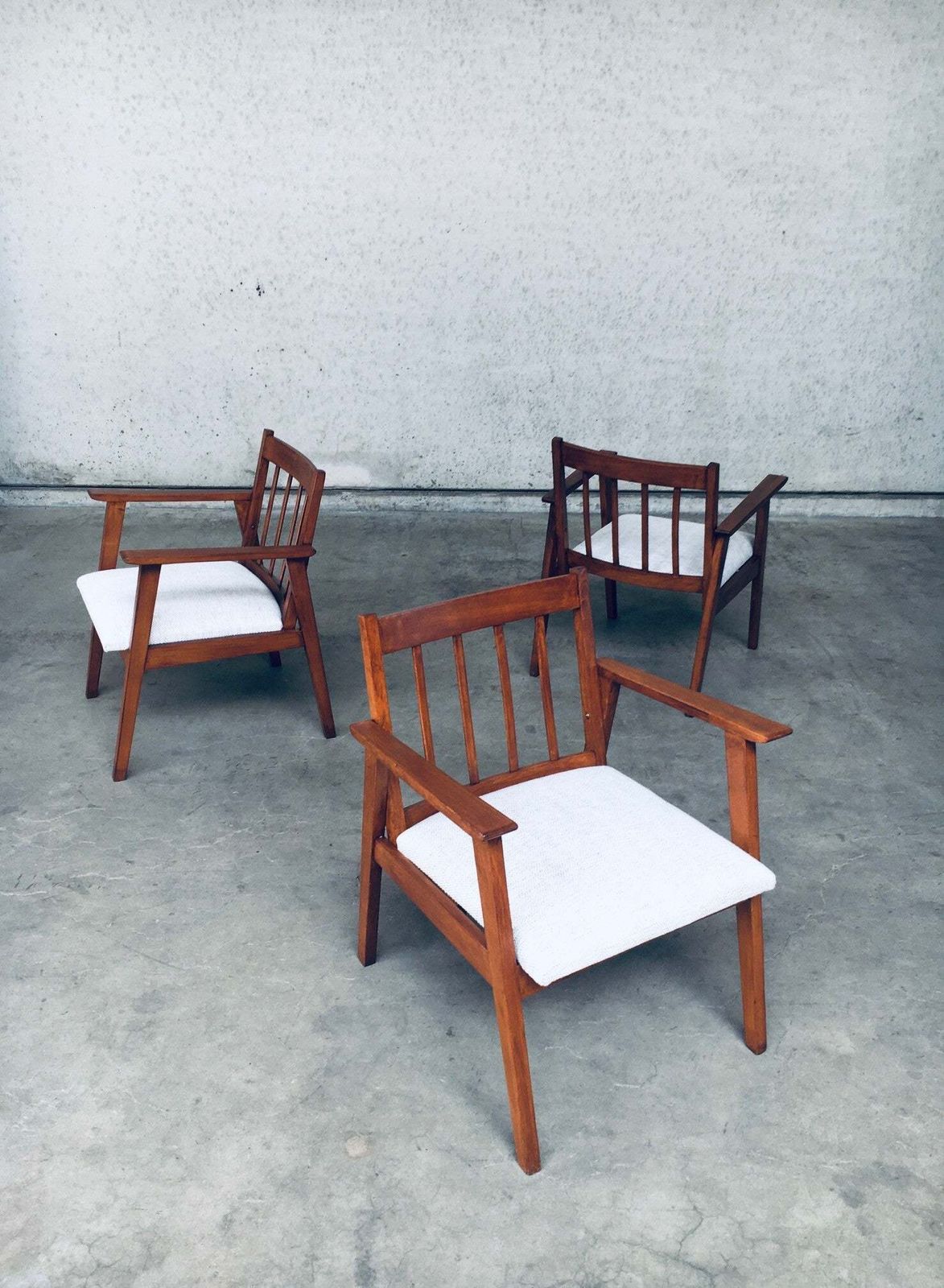 Mid Century Modern Dutch Design Fauteuil Set, Nederland, Ca. Jaren 1950 photo furniture
