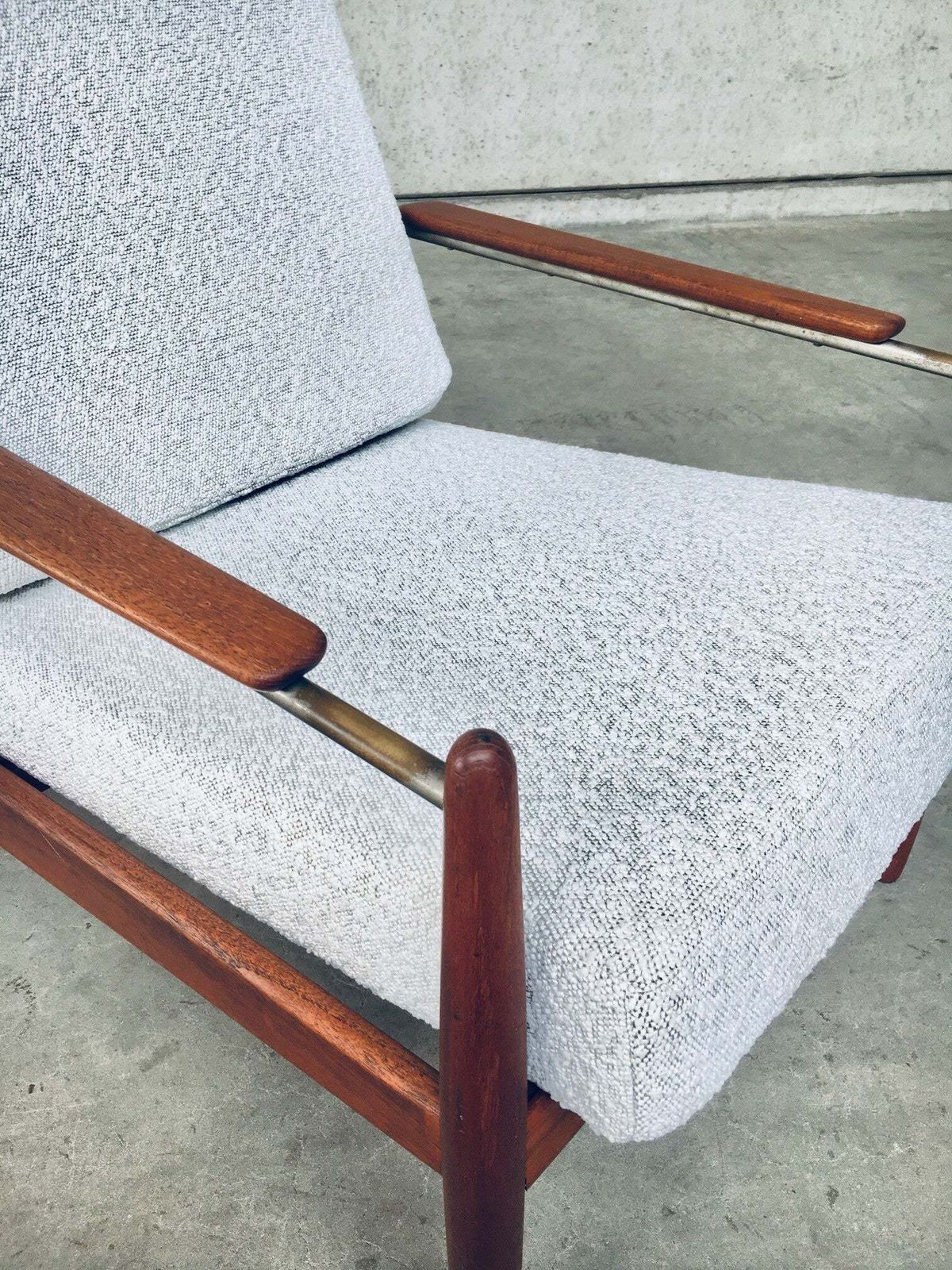 photo buy Midcentury Modern Scandinavian Design Armchair Fauteuil, Denmark 1960's