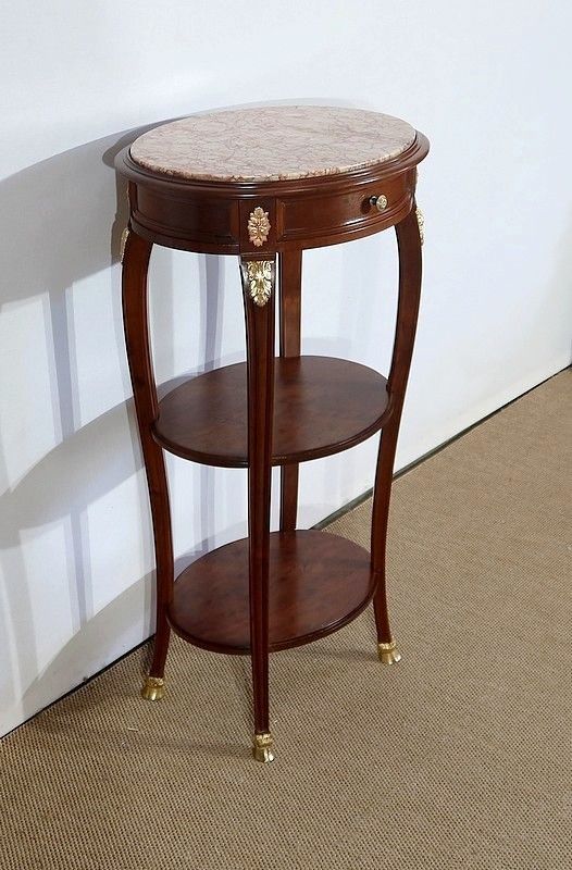 Small Living Room Table In Solid Mahogany, Louis XVI Style, Early 20th Century photo furniture