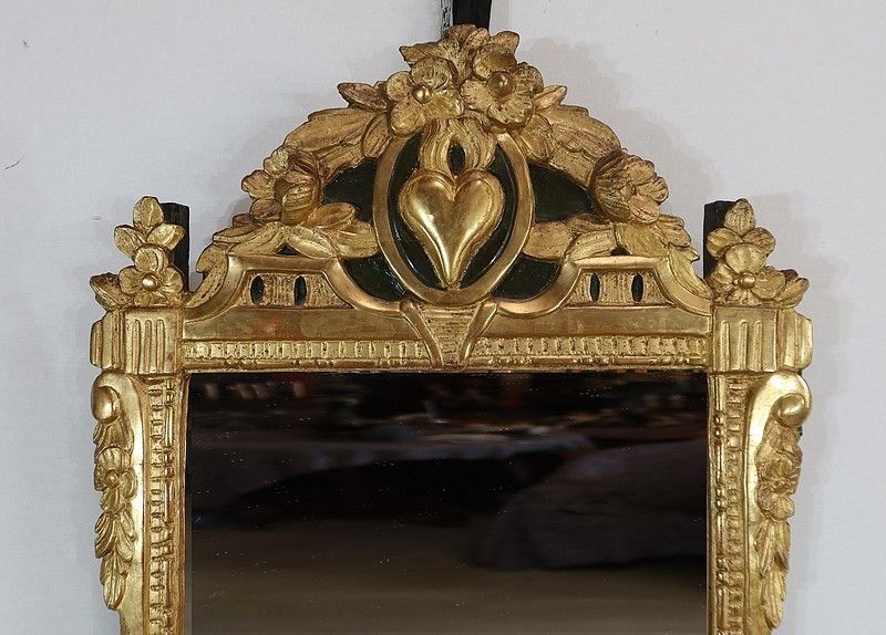 Mirror In Gilded Wood, Louis XVI Style, Early 20th Century photo Home Decor