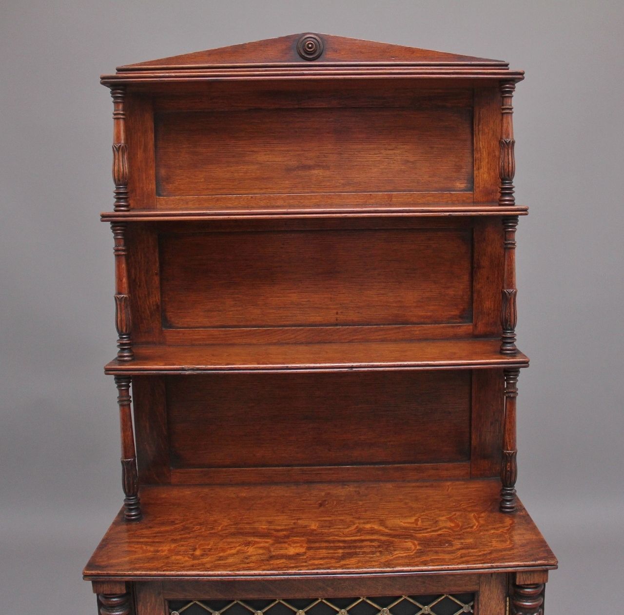 Early 19th Century Oak Bookcase Cabinet photo 2250.0