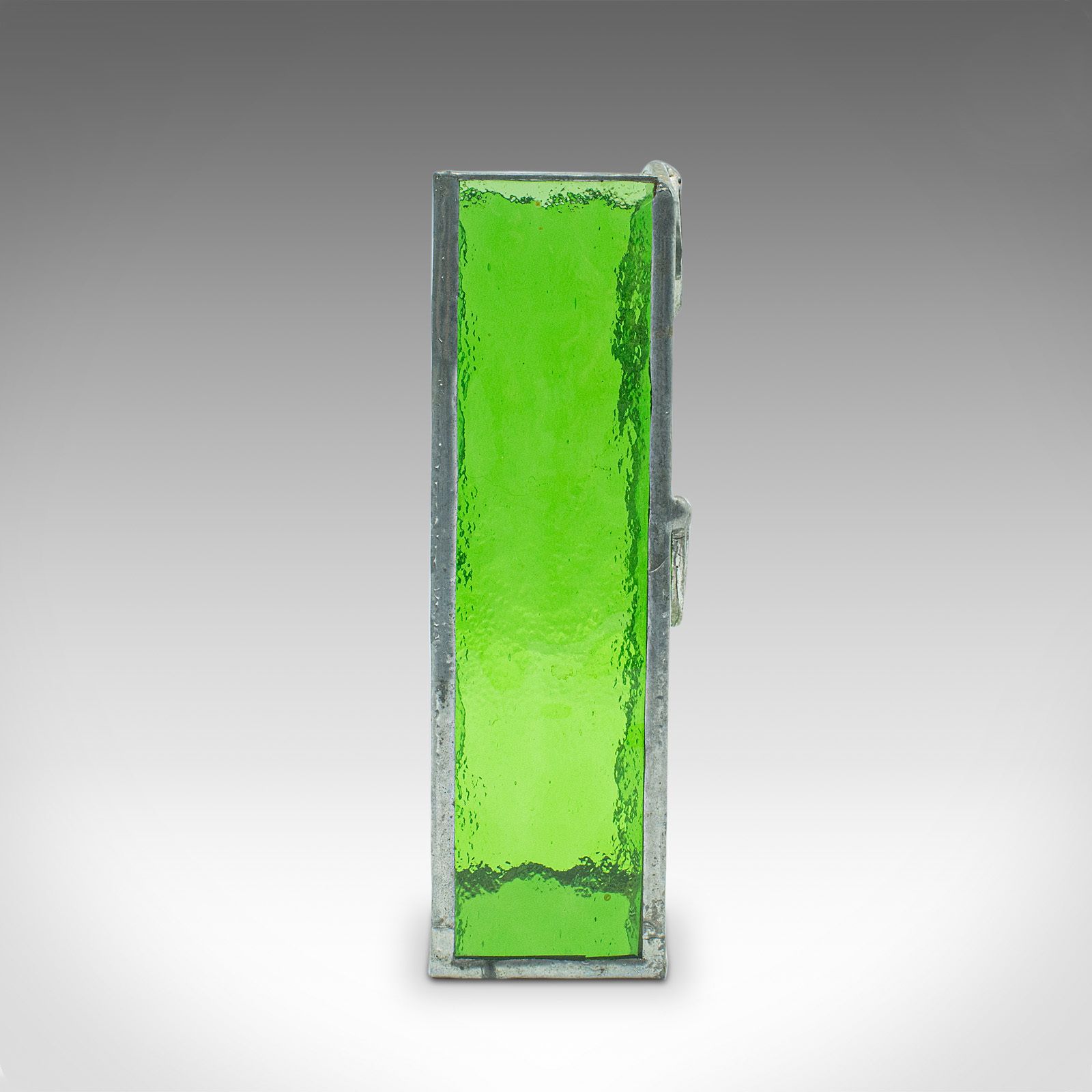 Antique Slip Vase, English, Glass, Flower Pot, C.1910 photo vinterior