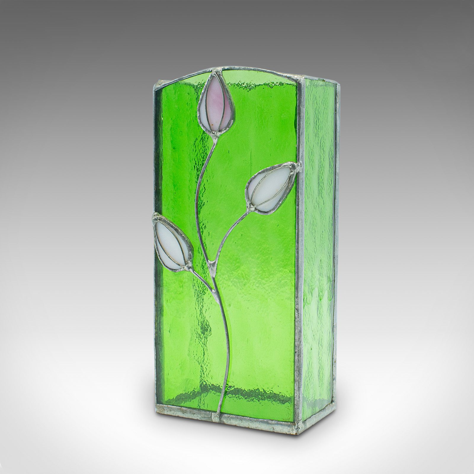 photo for sale Antique Slip Vase, English, Glass, Flower Pot, C.1910