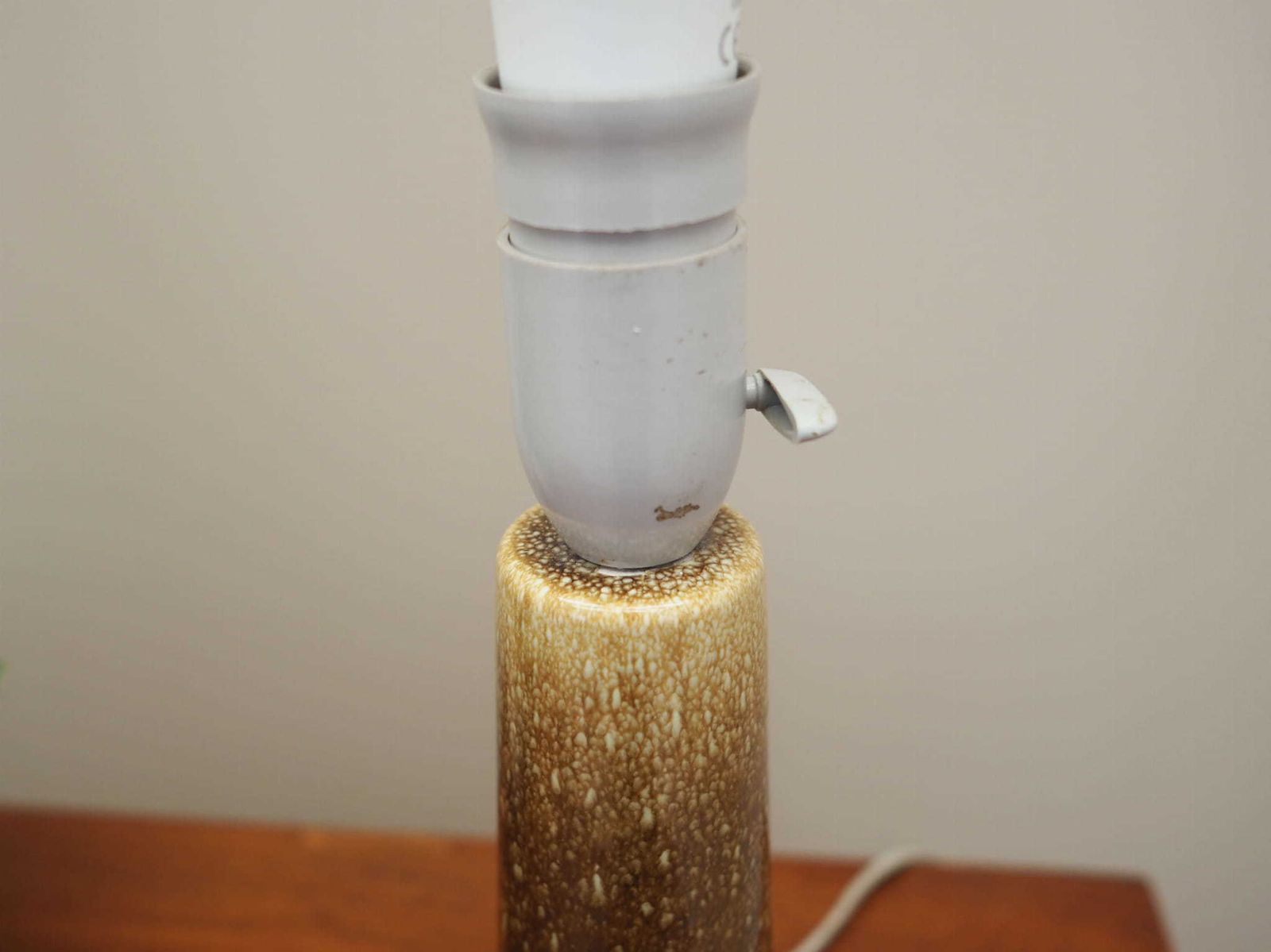 The Lamp Was Made In The 1960s, Produced By The Well Known Danish Manufactory Frank Keramik. photo vinterior
