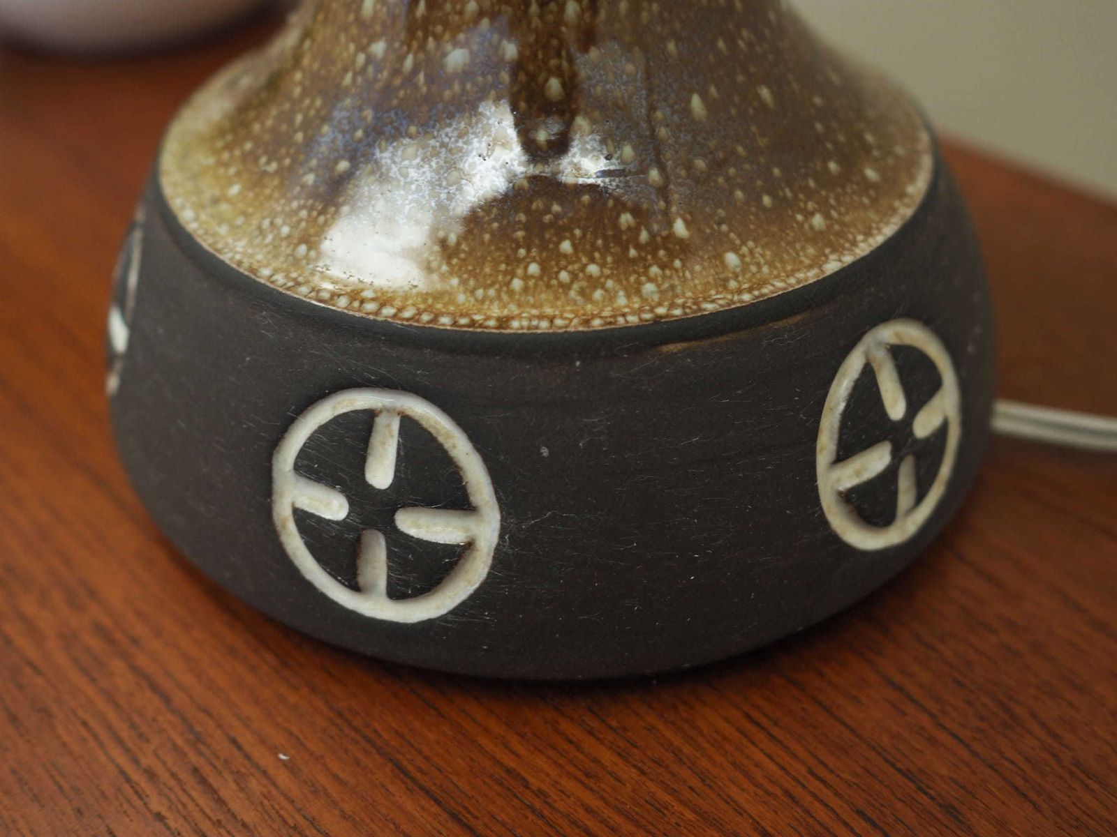 The Lamp Was Made In The 1960s, Produced By The Well Known Danish Manufactory Frank Keramik. photo buy