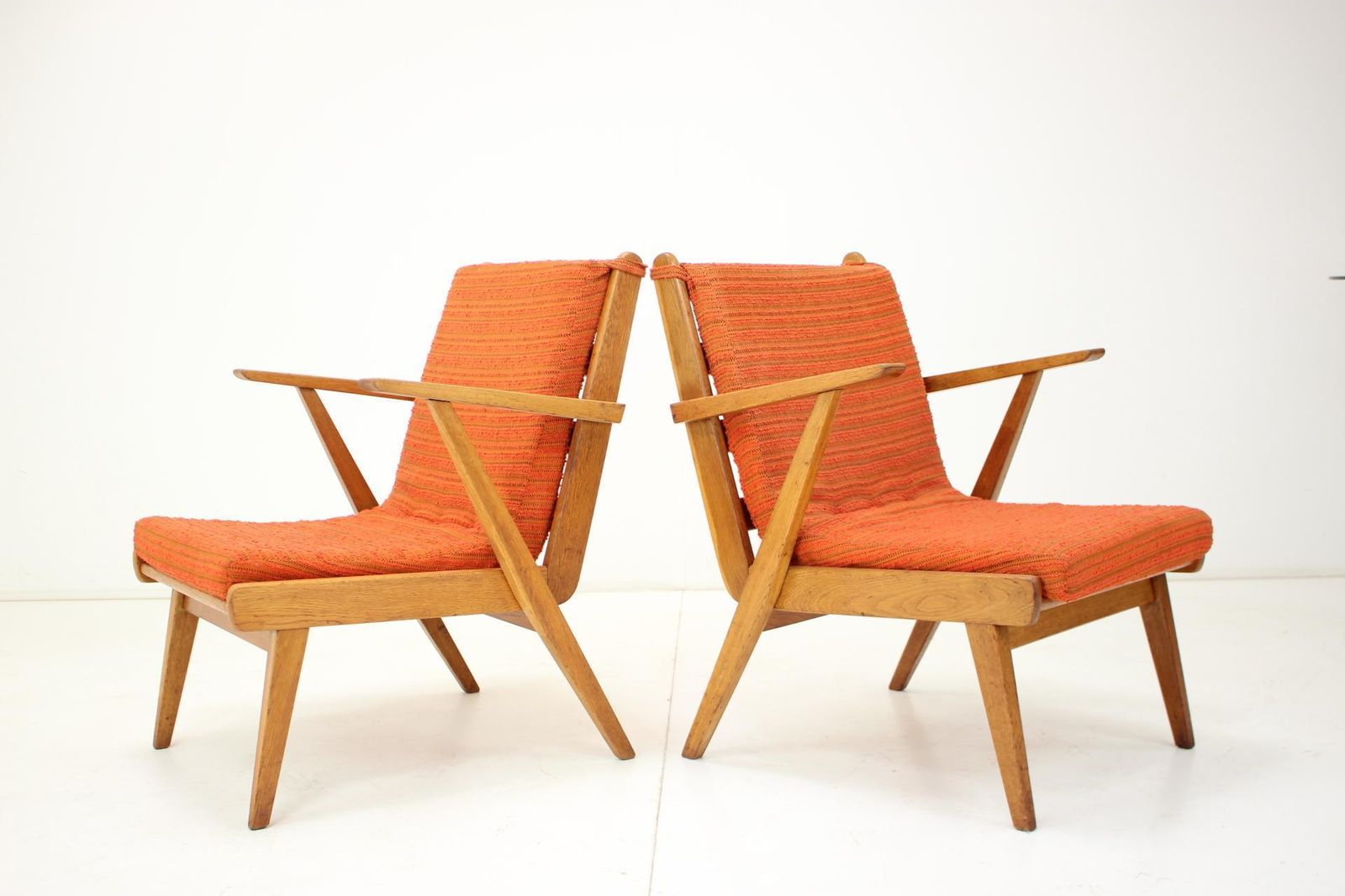 1960s Pair Of Armchairs  Czechoslovakia photo furniture