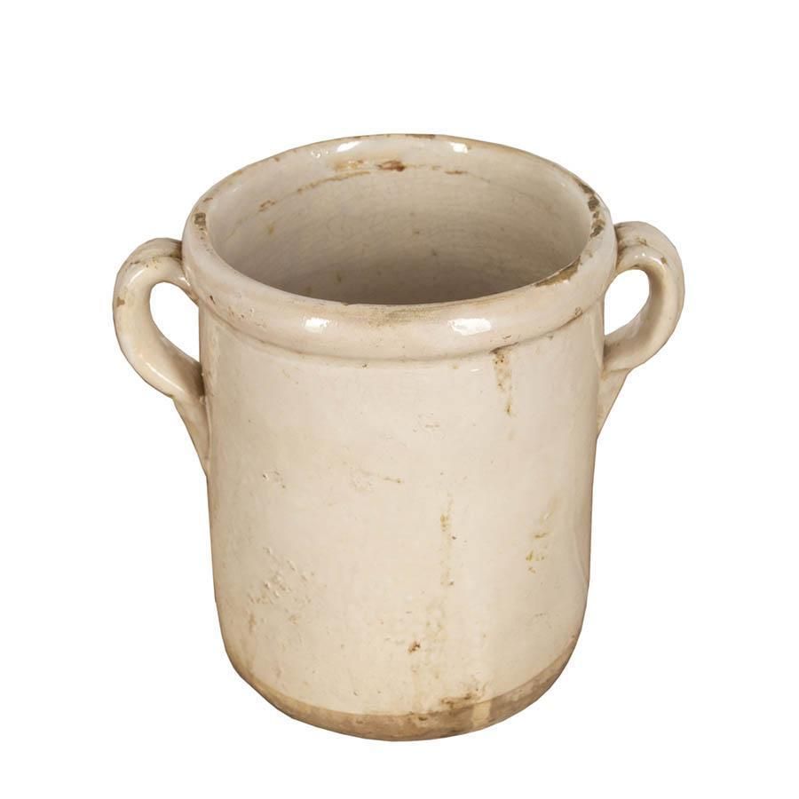 19th Century Italian Glazed Confit Pots photo for sale