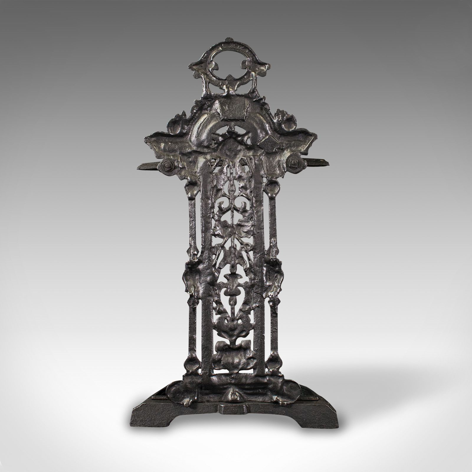 Antique Decorative Hall Stick Stand, English, After Coalbrookdale photo for sale