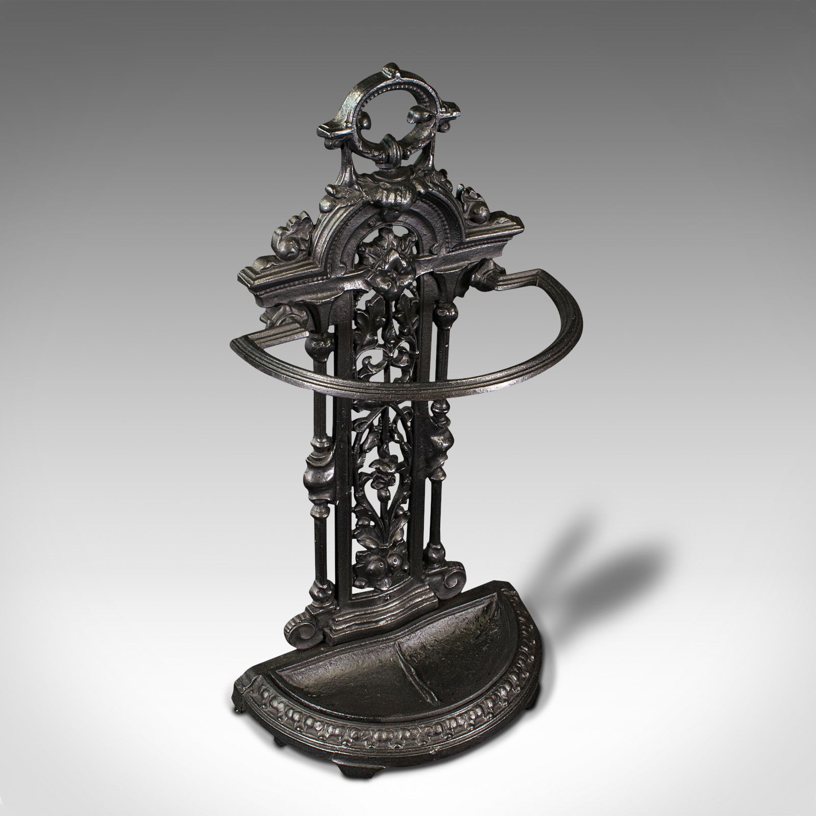 Antique Decorative Hall Stick Stand, English, After Coalbrookdale photo 785.0