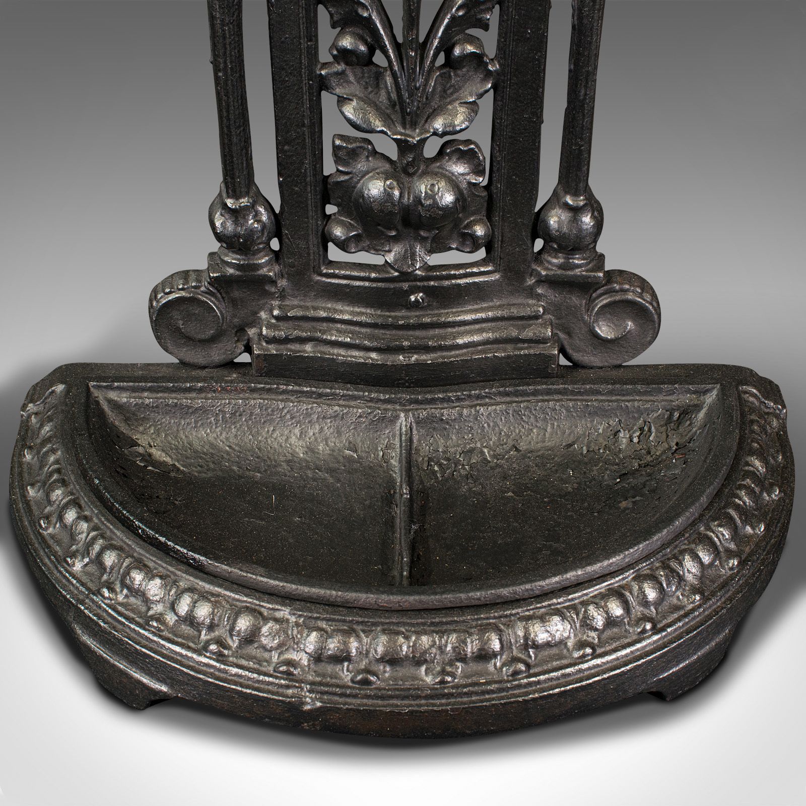 photo for sale Antique Decorative Hall Stick Stand, English, After Coalbrookdale