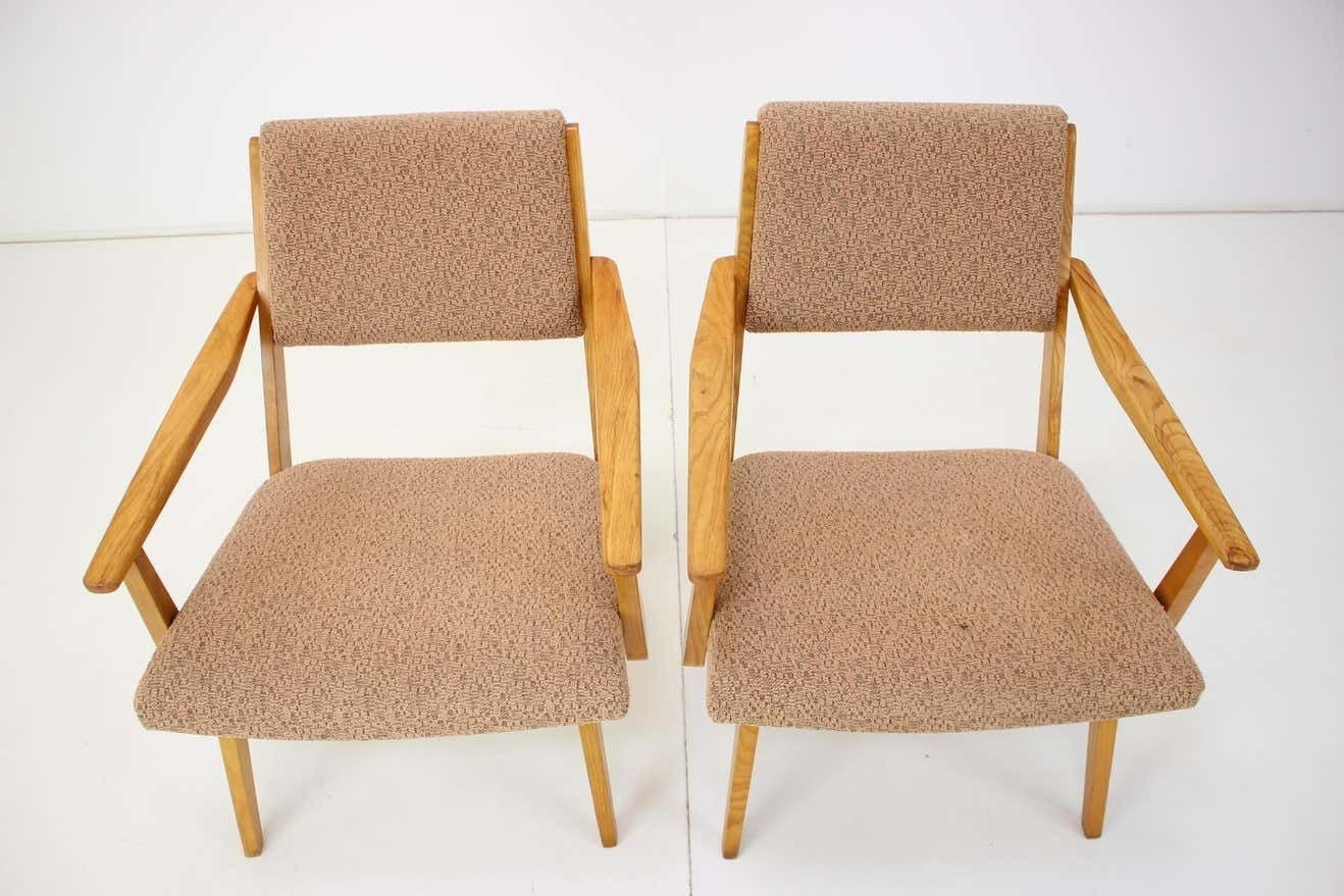 1960s Pair Of Armchairs By Krasna Jizba, Czechoslovakia photo Furniture