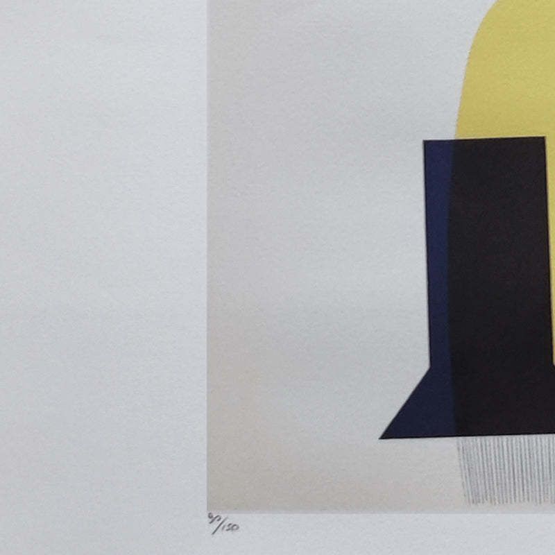 1970s Original Gorgeous Man Ray "Concrete Mixer" Limited Edition Lithograph photo 734.0