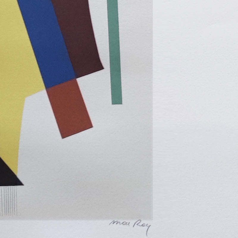1970s Original Gorgeous Man Ray "Concrete Mixer" Limited Edition Lithograph photo vinterior