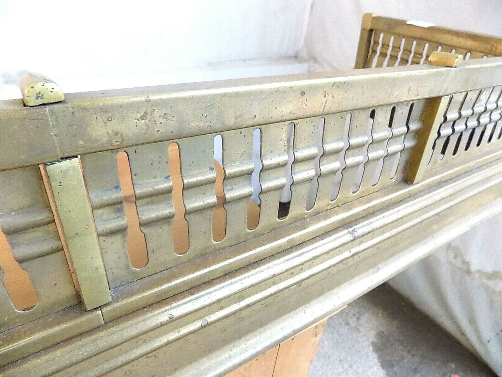 photo for sale Antique Fireplace Fender Brass Fireplace Fireplaces And Accessories Fire Fender