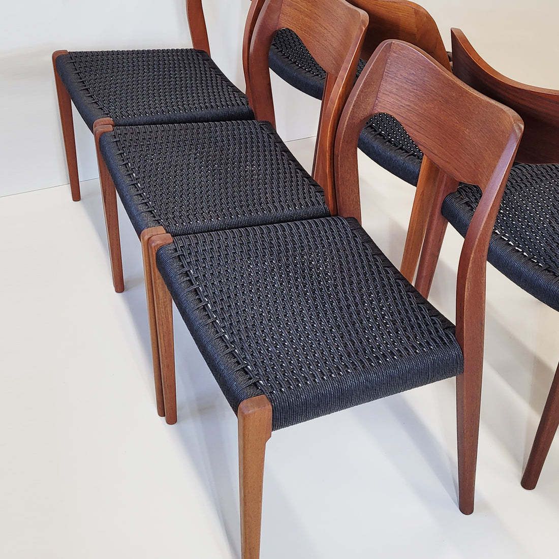 Niels Otto Møller #71 Chairs Set Of 6 photo 3995.0