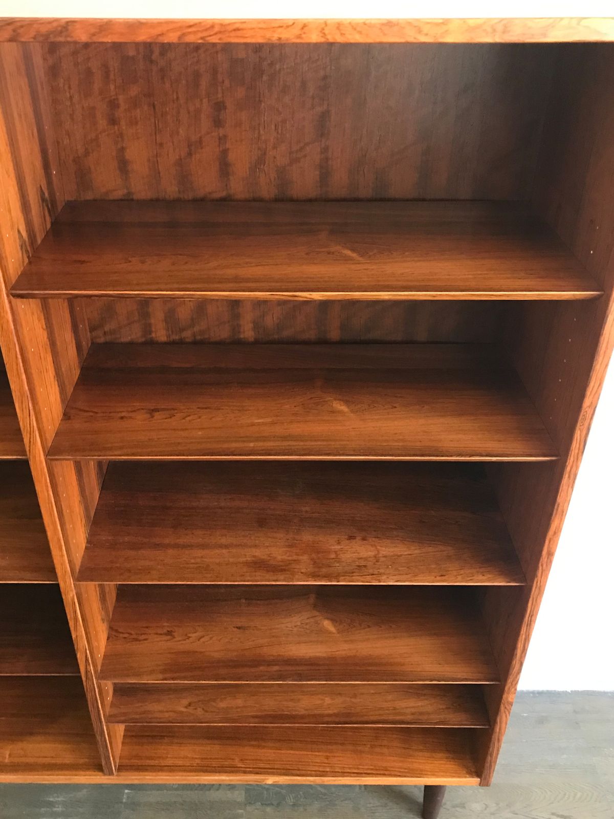 photo furniture Poul Hundevad Scandinavian Rosewood Bookcase, Denmark 1960s