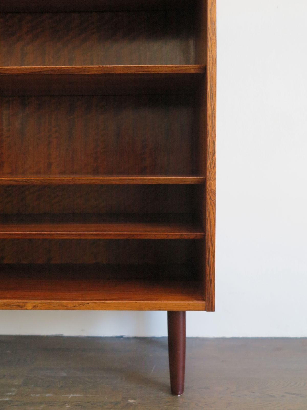 Furniture Poul Hundevad Scandinavian Rosewood Bookcase, Denmark 1960s photo