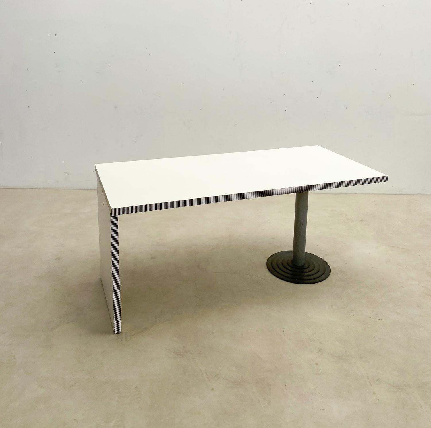 "Kroma" Desk By Antonia Astori For Driade, Italy, 1980s photo furniture