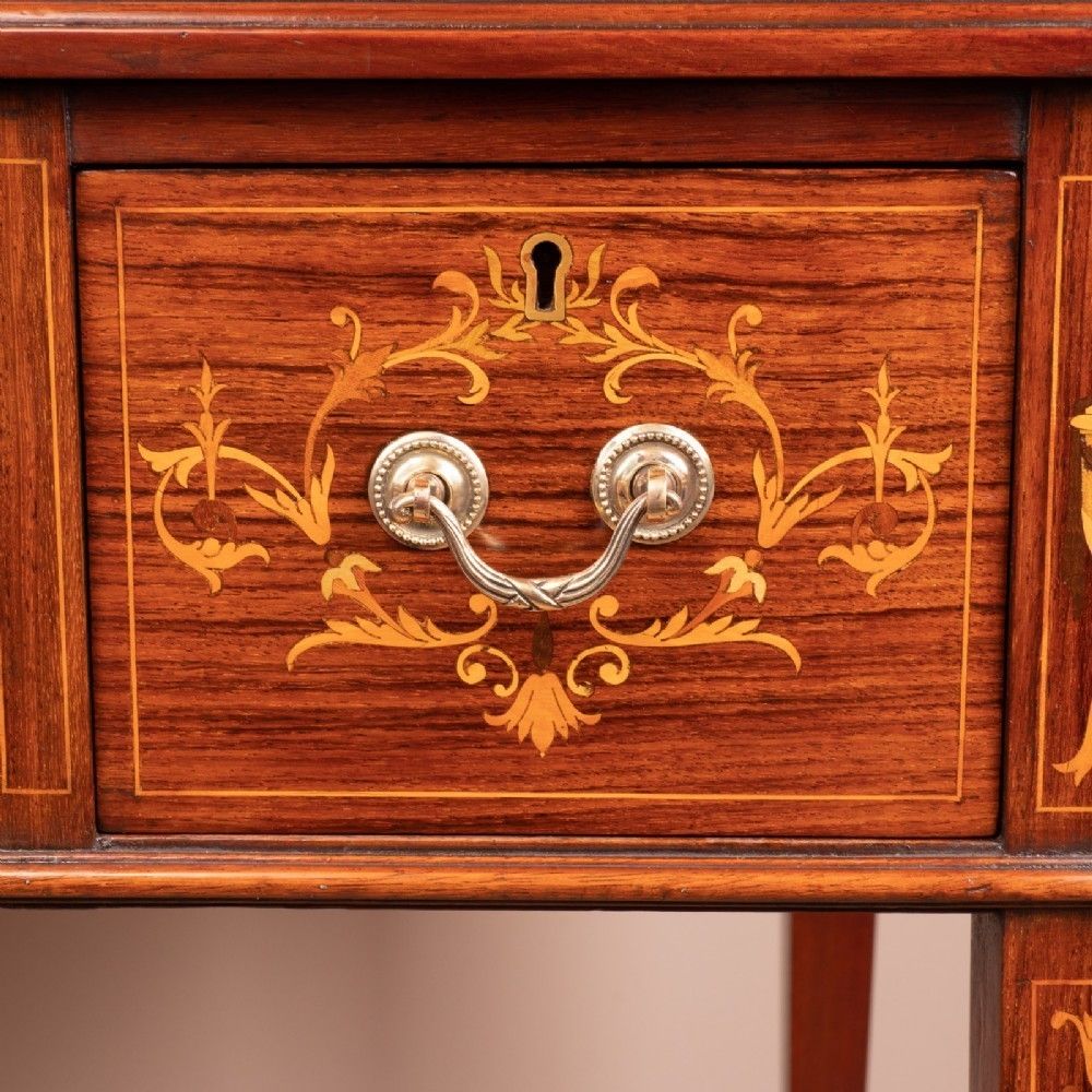 1495.0 Good Quality Inlaid Rosewood Bonheur Du Jour photo