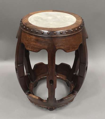 C19th Chinese Hongmu Low Occasional Table / Stand photo 1595.0