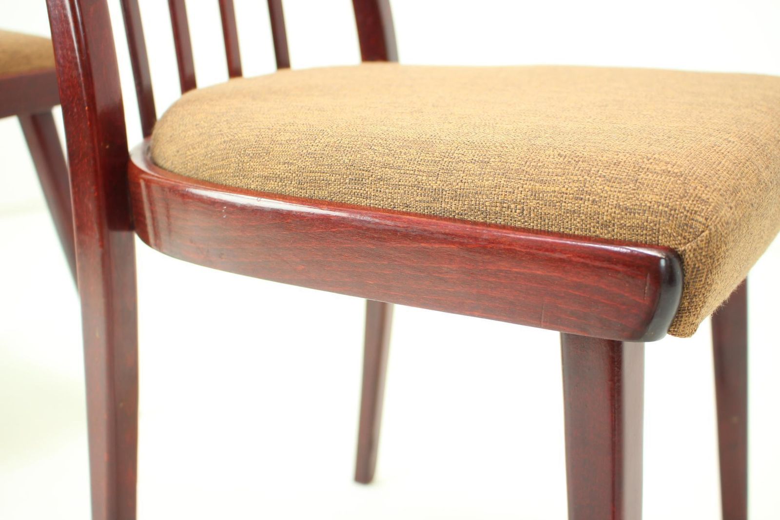 727.0 1970s Set Of Four Dining Chairs By Jitona, Czechoslovakia photo