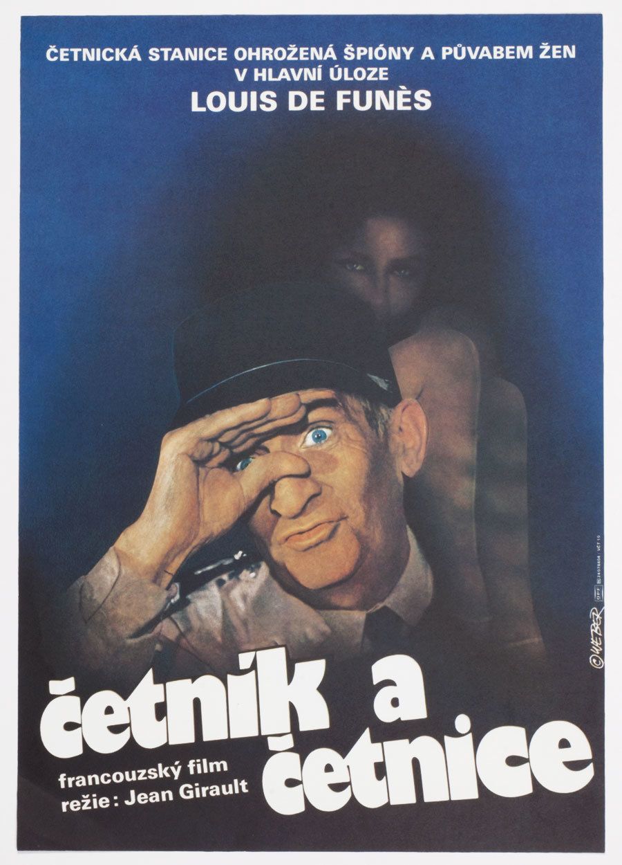 Original Film Poster, The Troops & Troop Ettes, Jan Weber, 1984, Genuine Czech Vintage Print