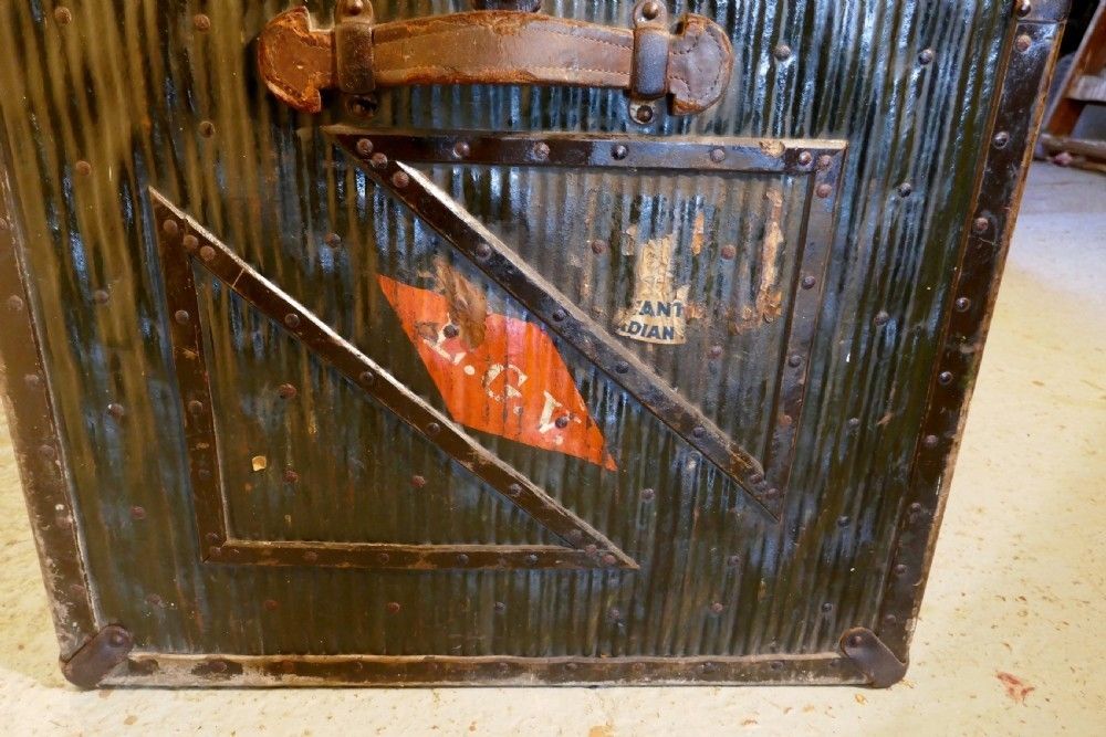19th Century Travel Trunk By Innovation photo furniture