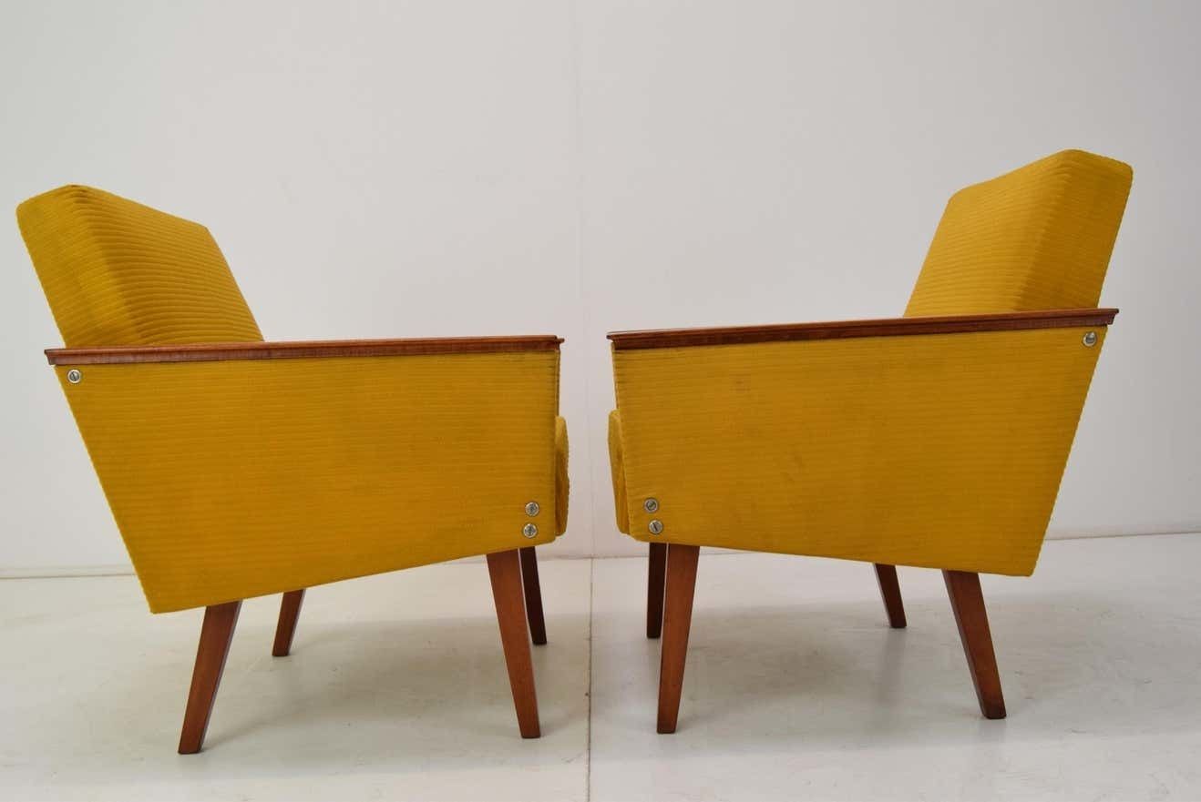 Set Of Two Armchairs Czechoslovakia,1960's photo buy