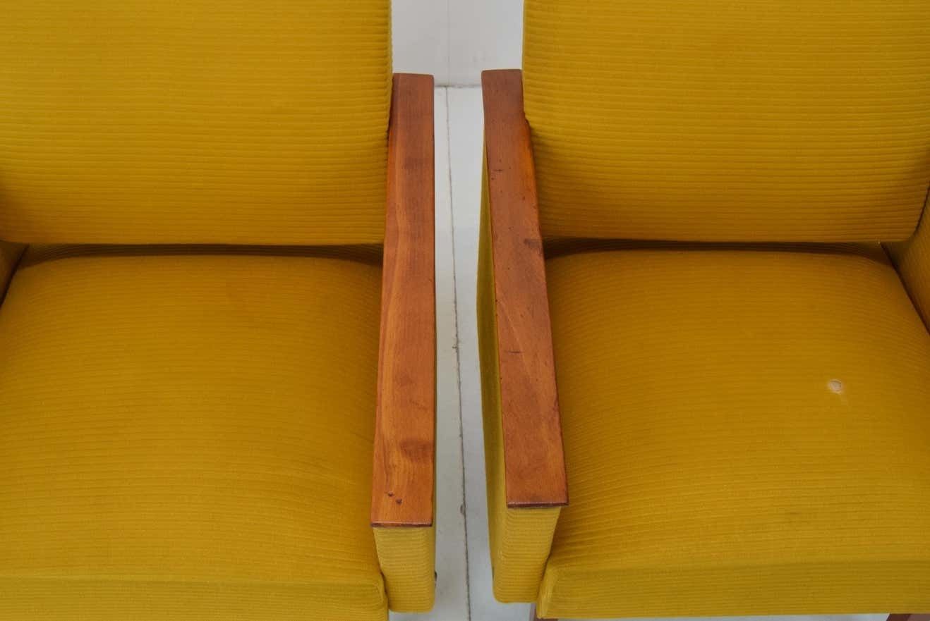 photo buy Set Of Two Armchairs Czechoslovakia,1960's