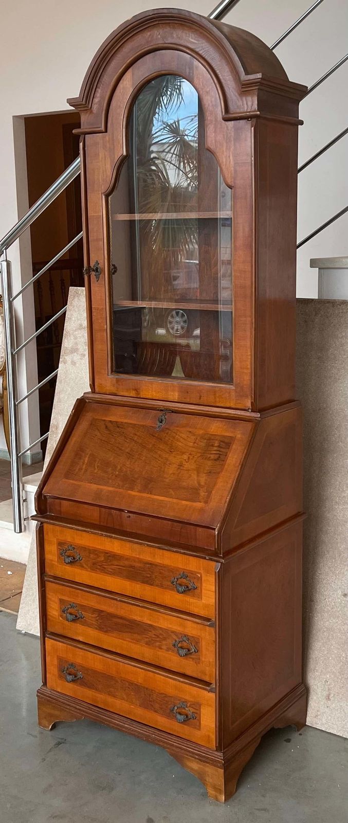 Secrétaire vitrine George I, début du XIXe siècle photo furniture