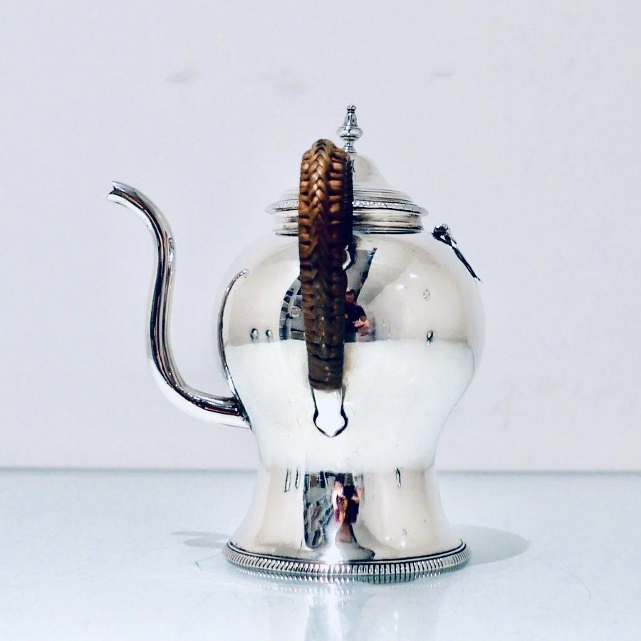 18th Century Antique George III Sterling Silver Gravy Argyle London 1772 Walter Brind photo furniture
