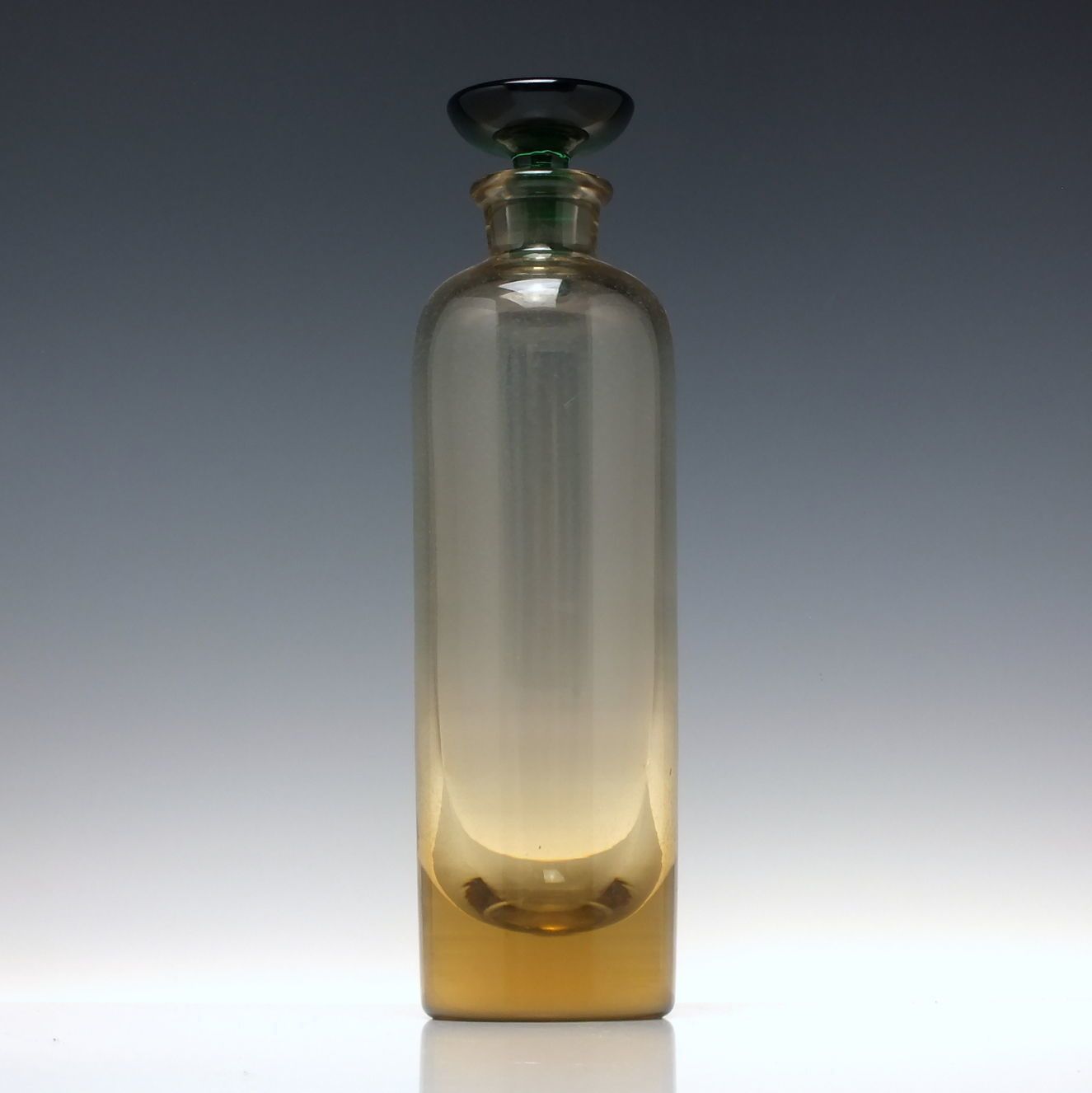 Swedish Vicke Lindstrand For Kosta Glass Decanter C1960 photo furniture