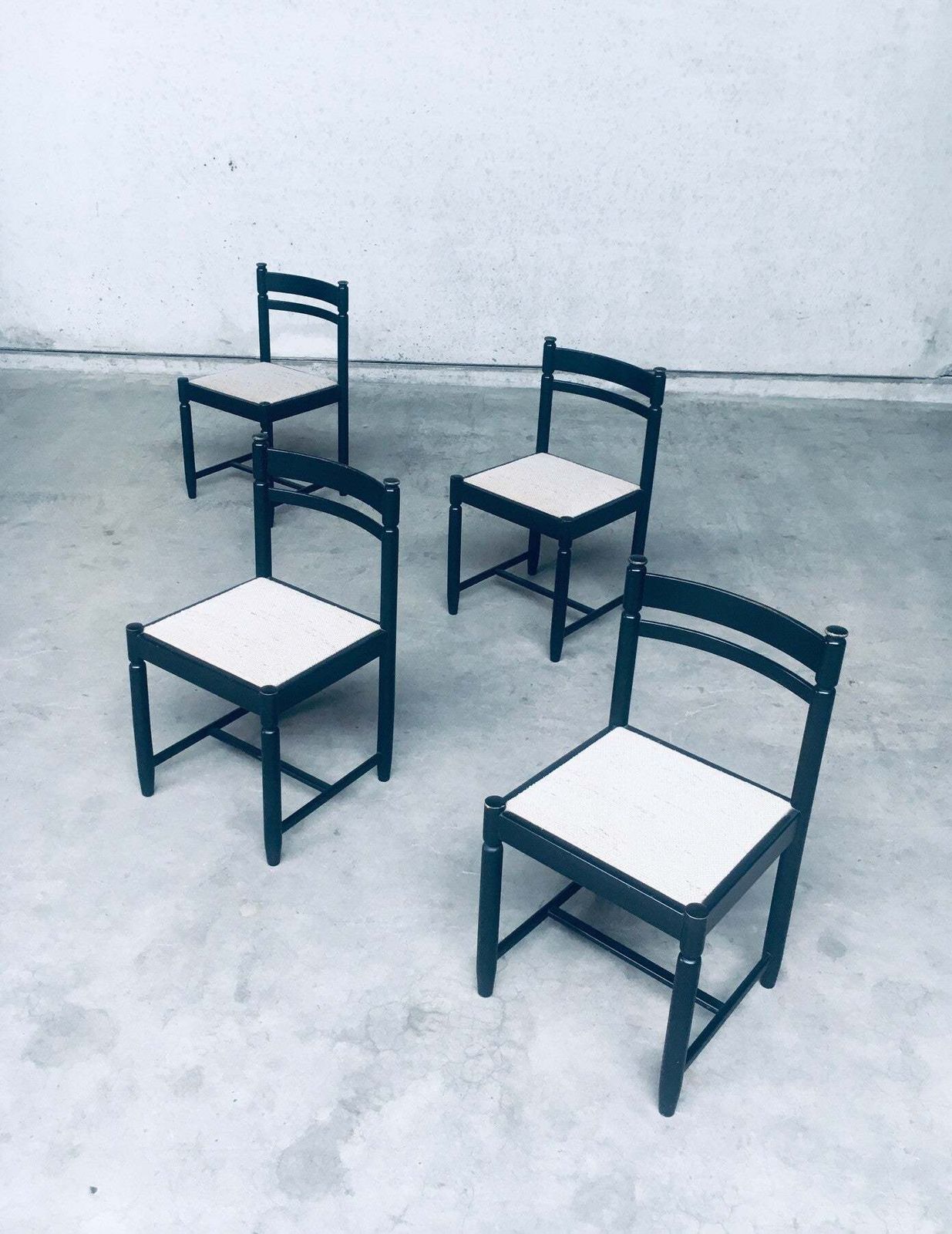 Set Eetstoelen – Italiaans Design, Ca. Jaren 1960, Mid Century Modern photo 713.0
