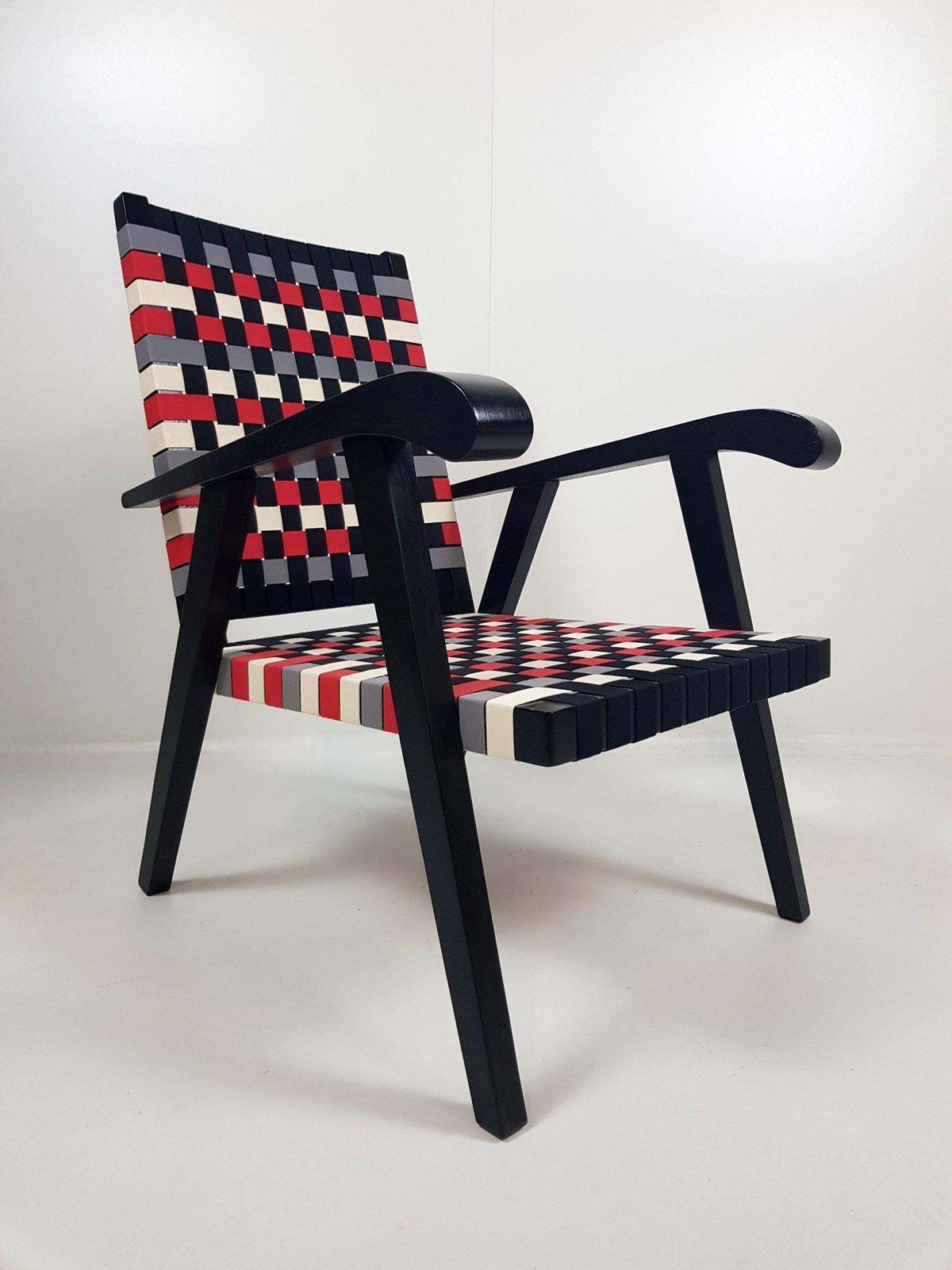 Set Of Unique Modernist Armchairs, 1950's photo buy