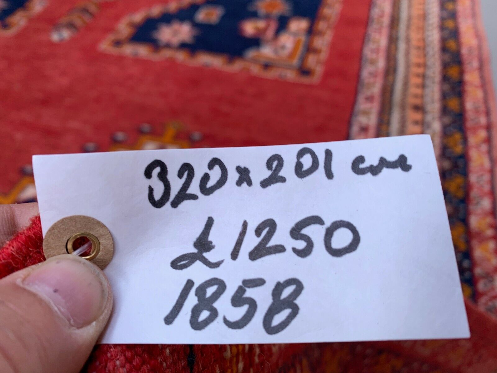 photo for sale Vintage Moroccan Rug 320x201 Cm Tazenacht Berber Atlas, Tribal Large