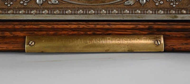 photo buy Small Cash Register Model In Chiseled Bronze, "National Cash Register Co.", Model 312   Early 20th Century