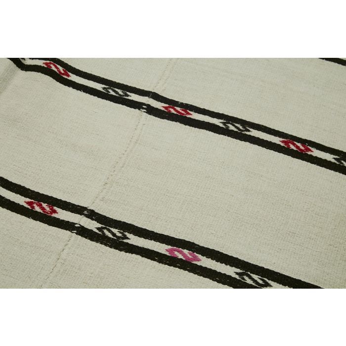 Turkish Beige Hemp Kilim Rug 192 X 376 Cm photo 1800.0