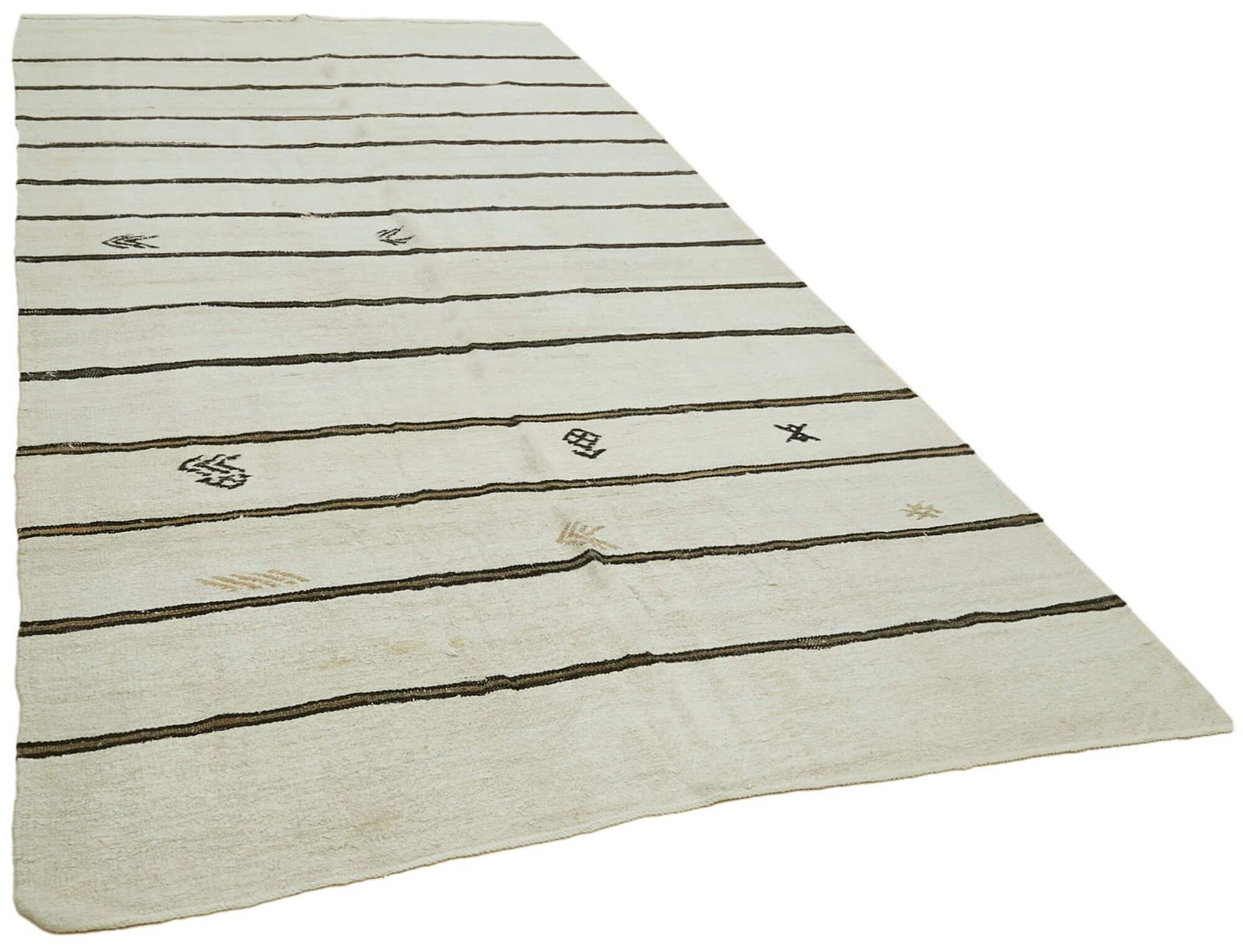 Turkish Oriental Hemp Kilim Rug 178 X 363 Cm photo furniture