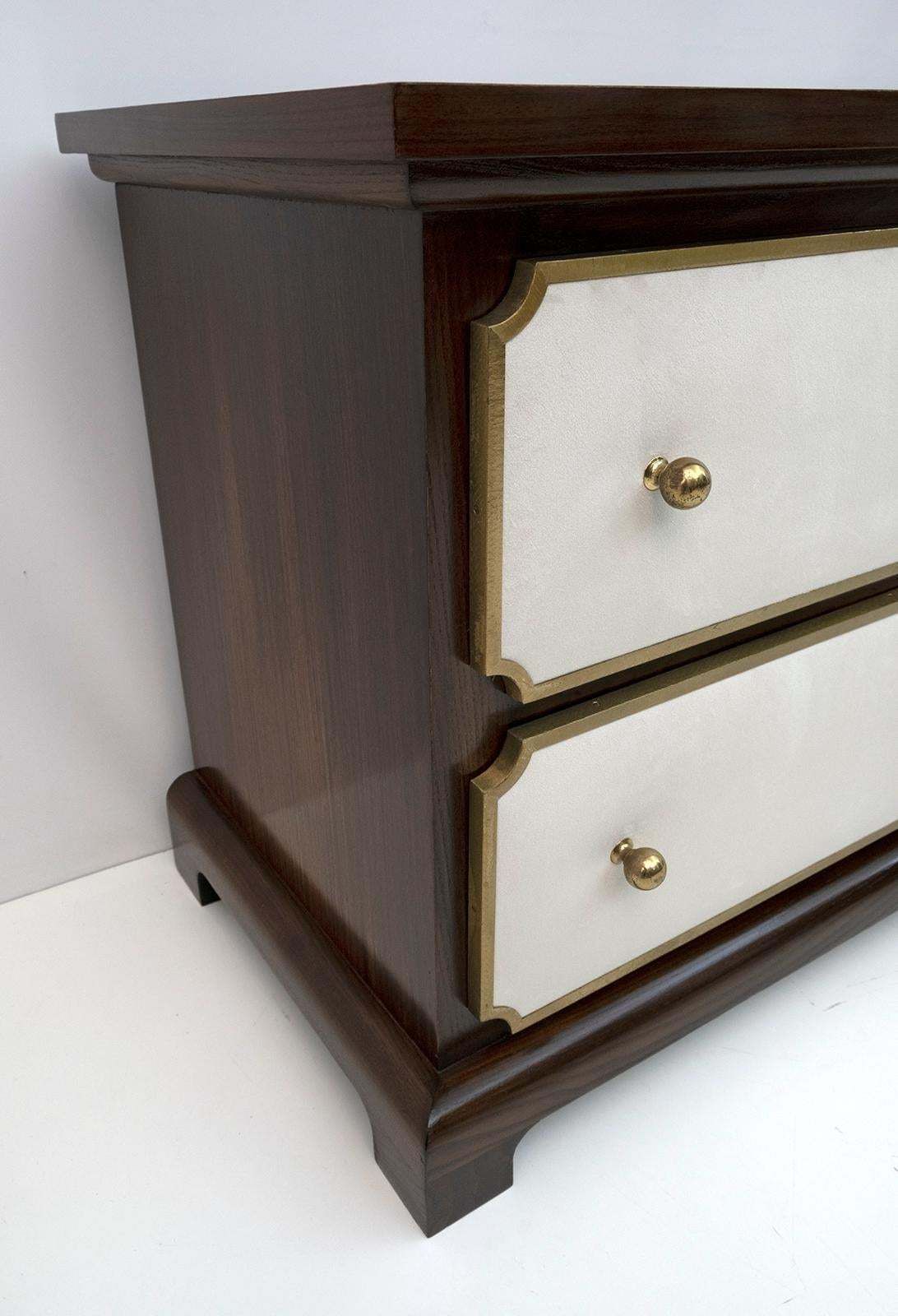 photo for sale Set Of Luciano Frigerio Mid Century Modern Italian Dresser And Bedside Tables