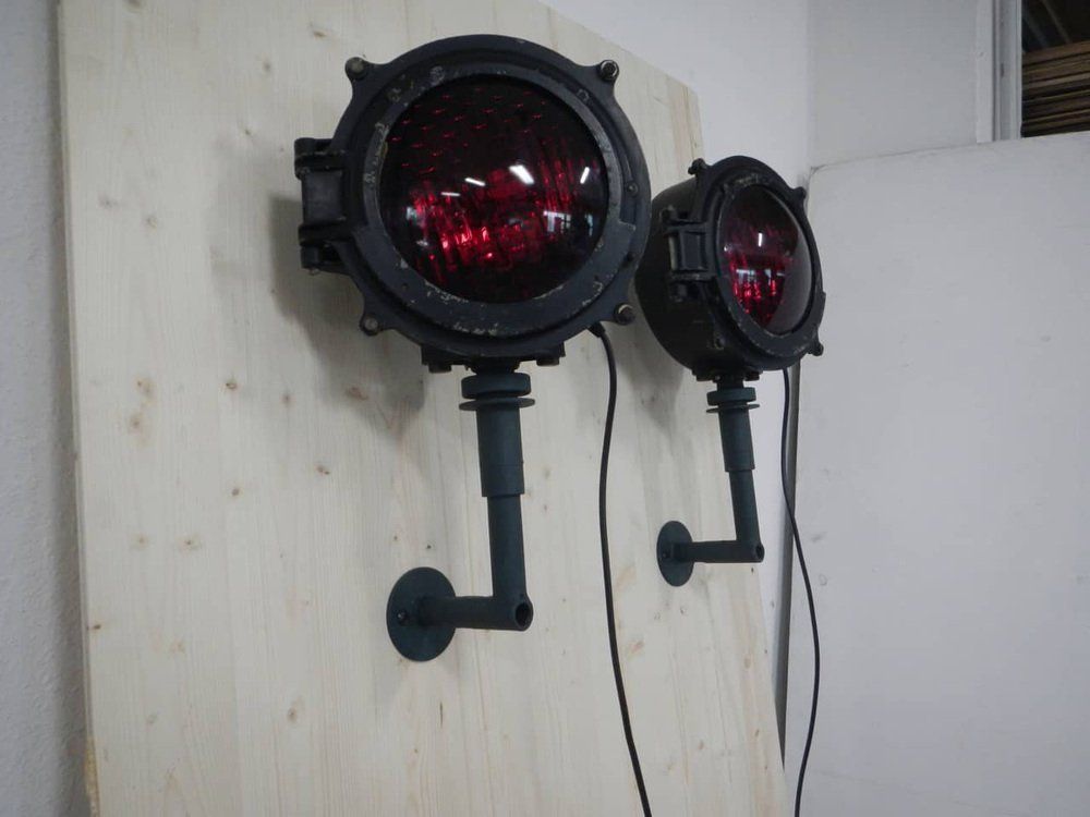 Wall Lamps From Wabco Theater, 1960s, Set Of 2 photo furniture