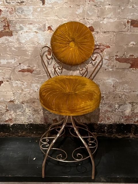 50's Boudoir Bedroom Dressing Chair photo Furniture