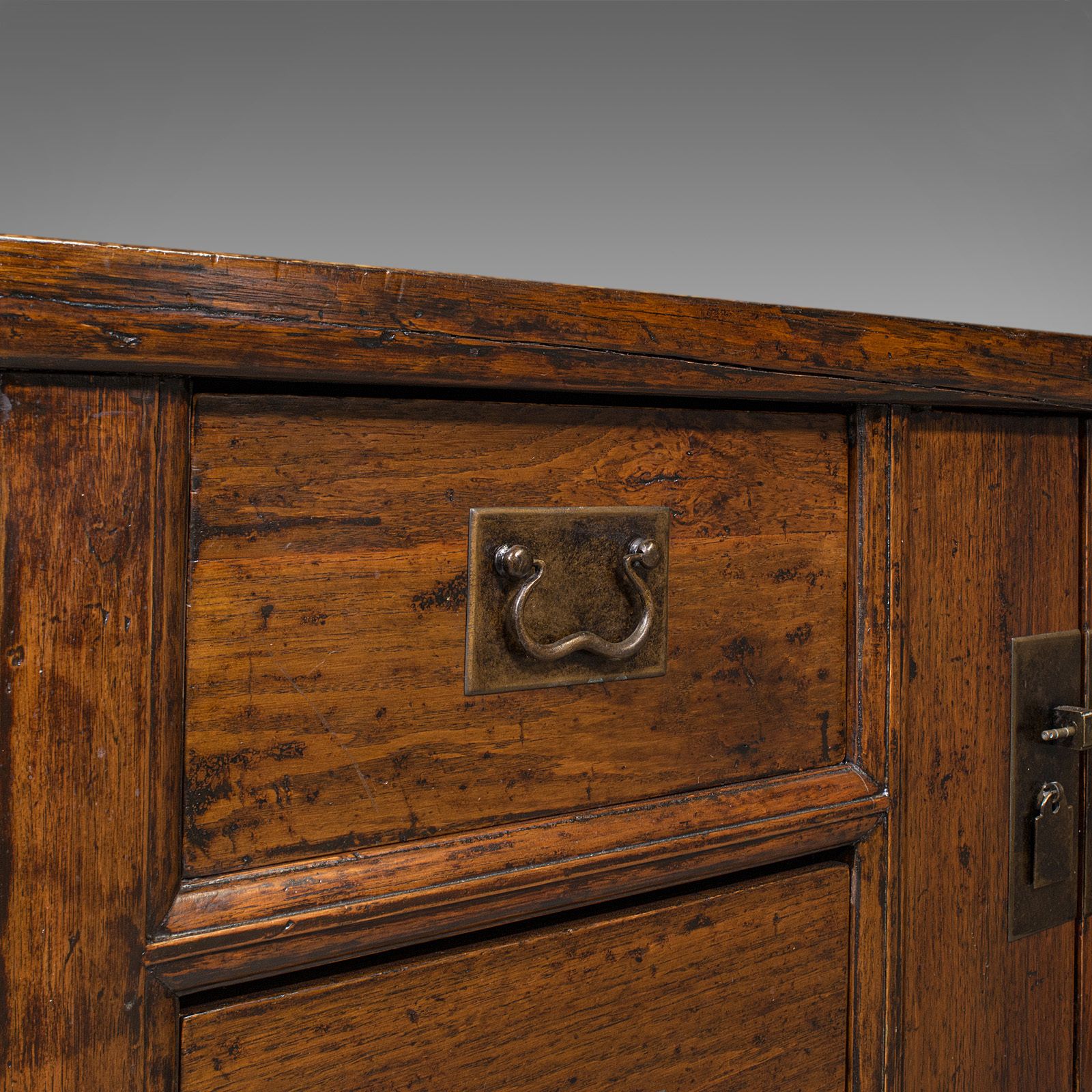 photo for sale Vintage Country House Sideboard, Chinese Elm, Circa 1960