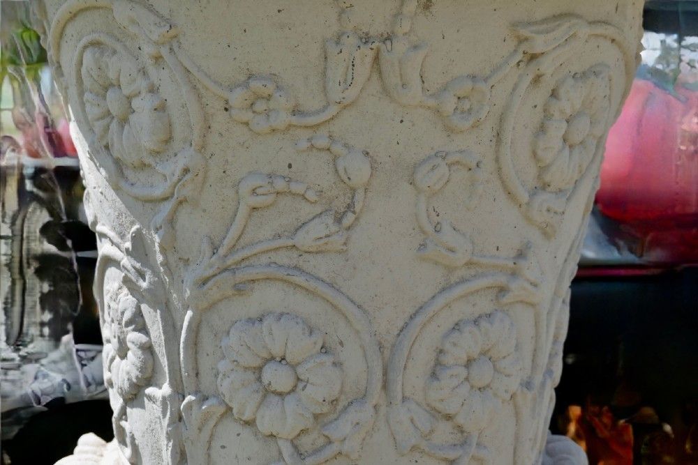 Very Large Classical Tudor Rose Garden Planter photo Garden Decor
