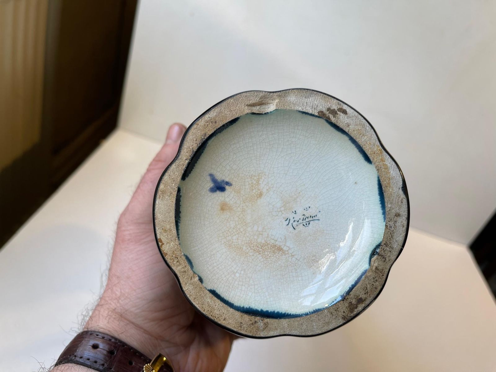 Art Nouveau Porcelain Vase From Rörstrand, Circa 1910 photo vinterior