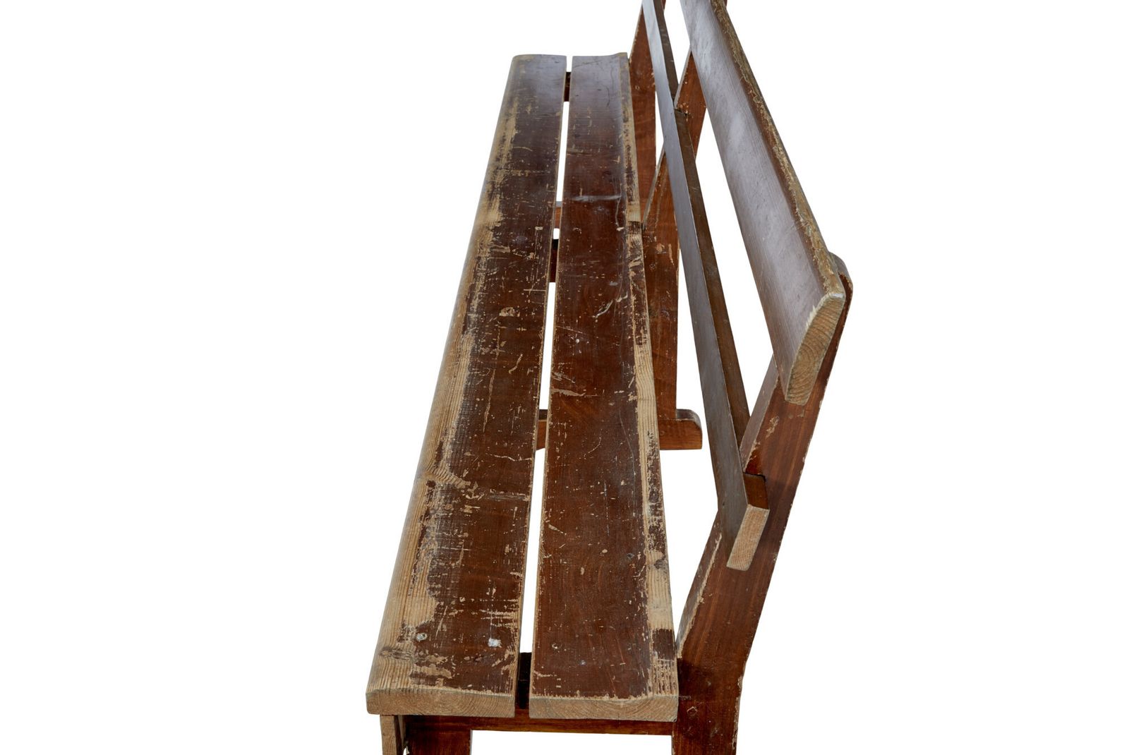 Pair Of Scandinavian Painted Pine Benches photo Furniture