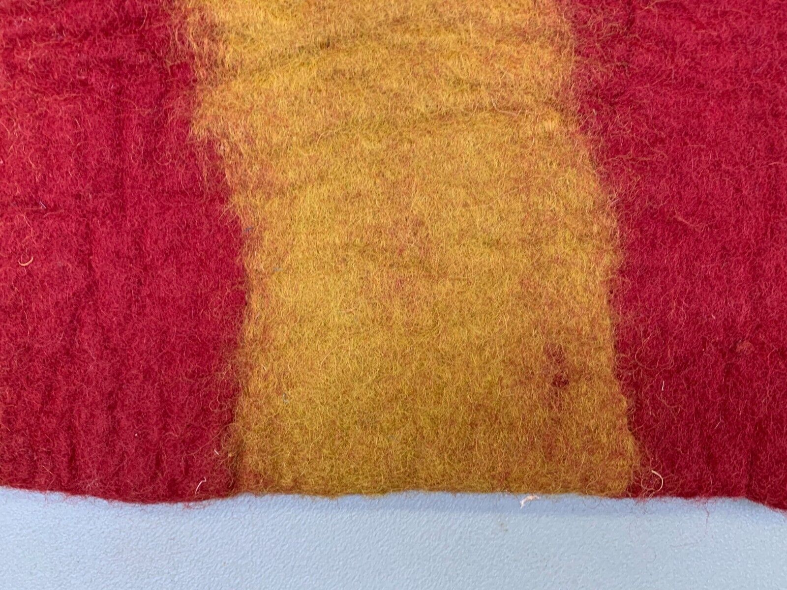 Vintage Turkish Felt Kilim Rug, 140x137 Cm Square Wall Decor, Hanging photo buy