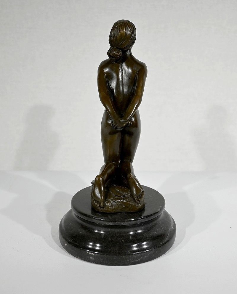 Bronze “Female Nude” By A. Cesaro – 20th photo vinterior