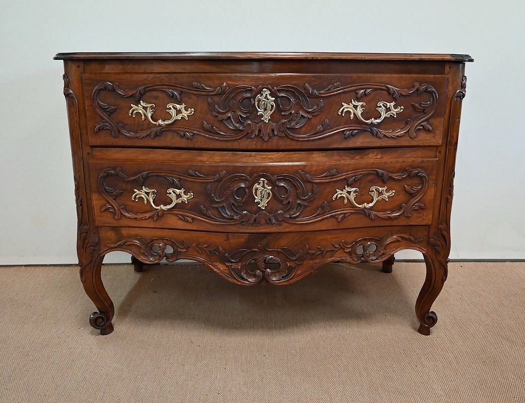 Nîmes Walnut Chest Of Drawers, Louis XV Period, 18th Century photo Furniture
