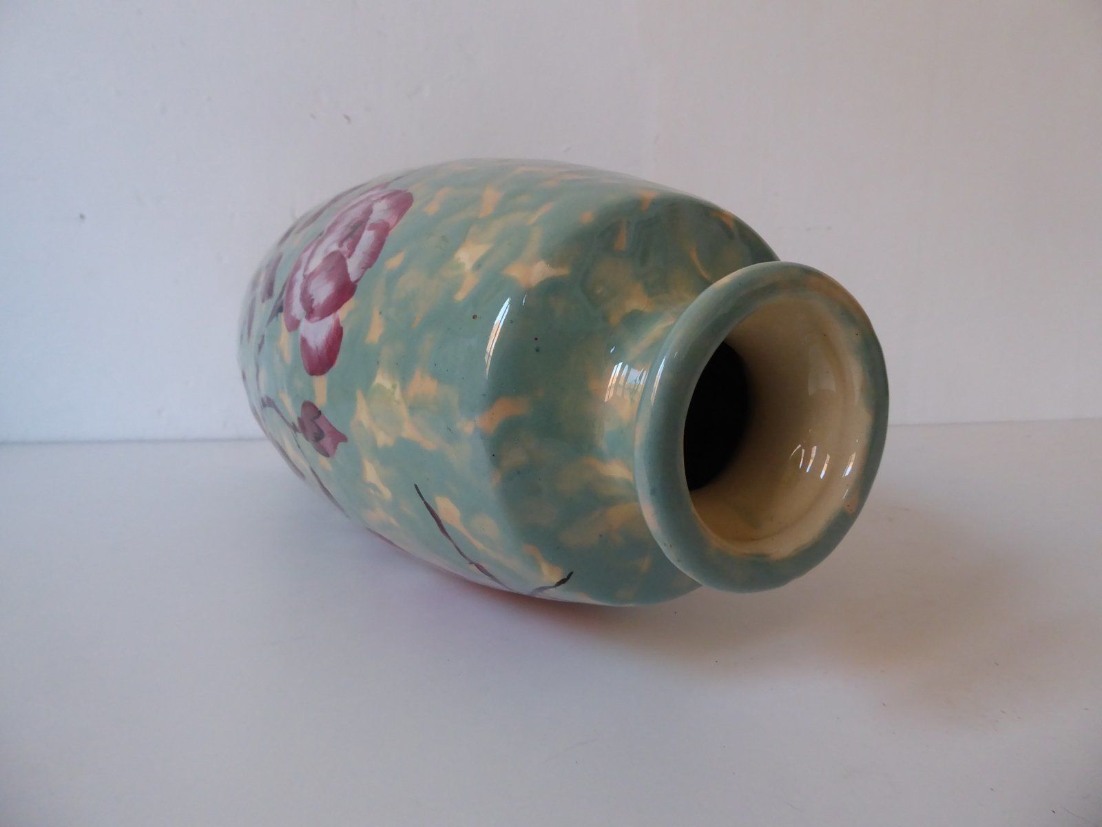 High Art Deco French Ceramic Vase By Dargyl photo 760.12