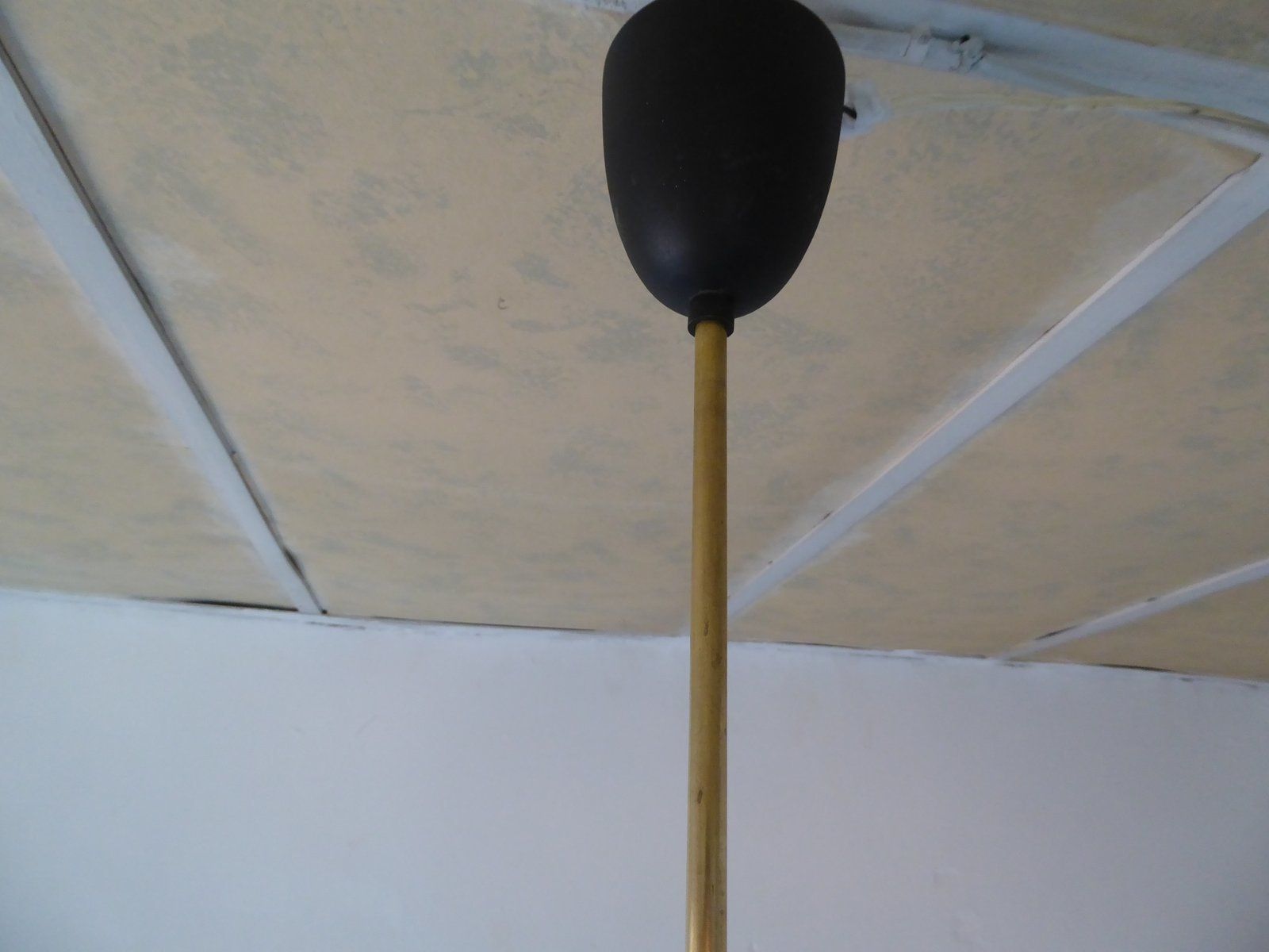 Italian Black Sputnik Spider Ceiling Lamp From Stilnovo, 1950s photo 1899.68